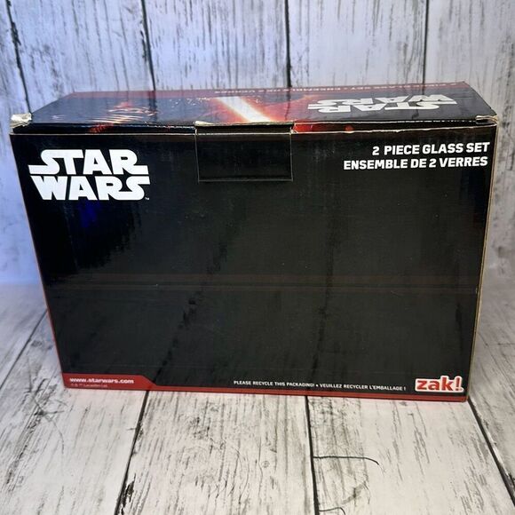 Star Wars Drinking Glasses Imperial Trooper First Order Rule Galaxy Galactic - Picture 5 of 6